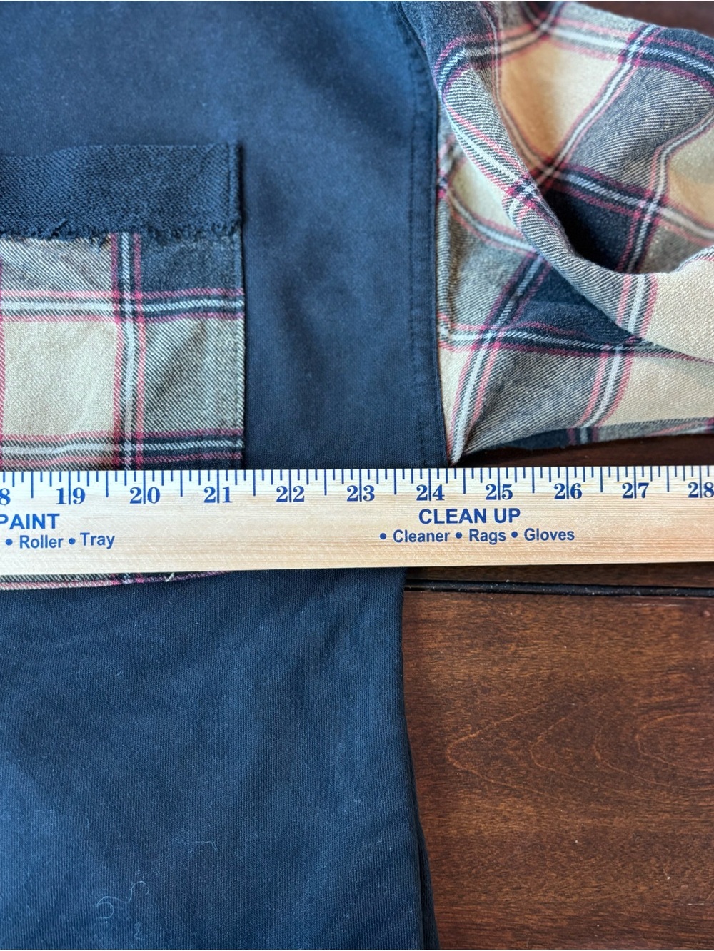 VICI Black Plaid Mixed Media Oversized Shacket Shirt Jacket Size Medium - Picture 11 of 12